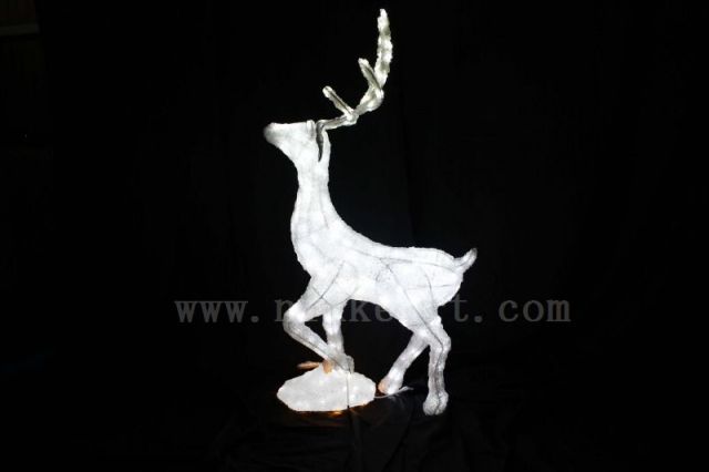 ＬＥＤスタンディングトナカイ　小型　高さ115ｃｍ　送料別途要