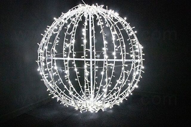 100φ　フレームボール　RY2　折り畳み式　大型　ホワイト色　送料別途要