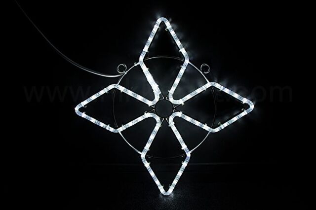 SMALL　スターフレーク001　RY2　ホワイト　51.5×57.5cm