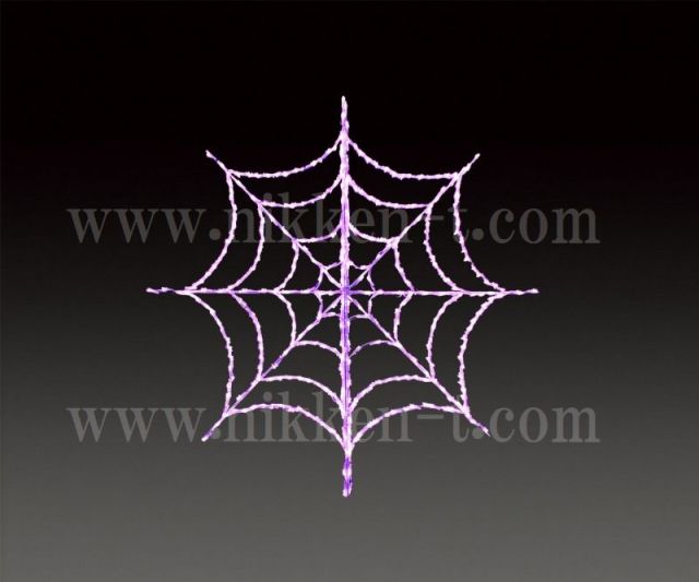 ＬＥＤストリング　クモの巣（大）