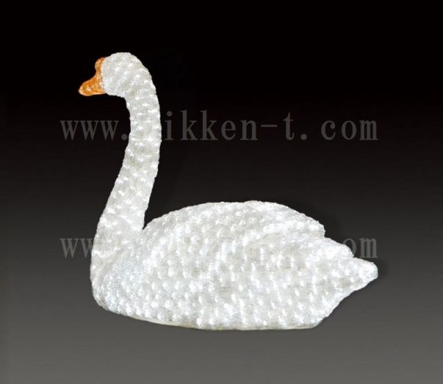 Amazon.co.jp: 白い鳥 イルミネーション 四葉 クローバー モチーフ