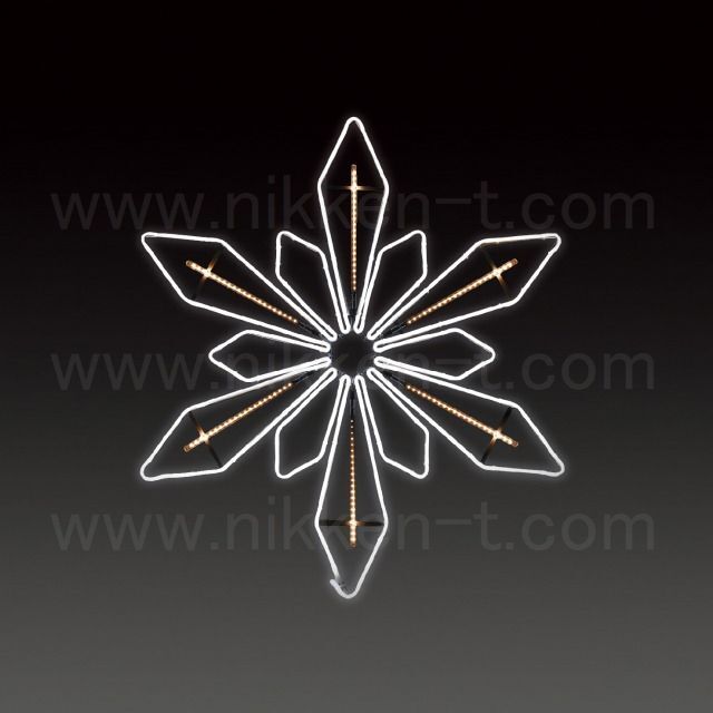 85cm×100cm　LEDフレキシ　フロークリスタル　ホワイト　送料別途要