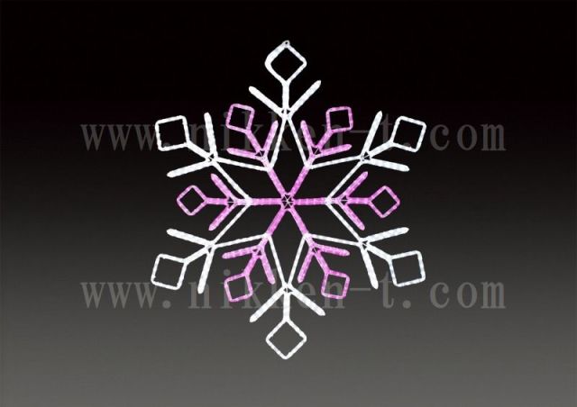 ＬＥＤロープライト　スノー　ダブルカラー　ピンク　送料別途要