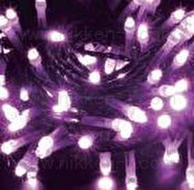 ※電源別売り　２芯集光＆拡散ストリングライト　ブラックコード　RY2　パステルピンク　クロスライセンスＬＥＤ仕様