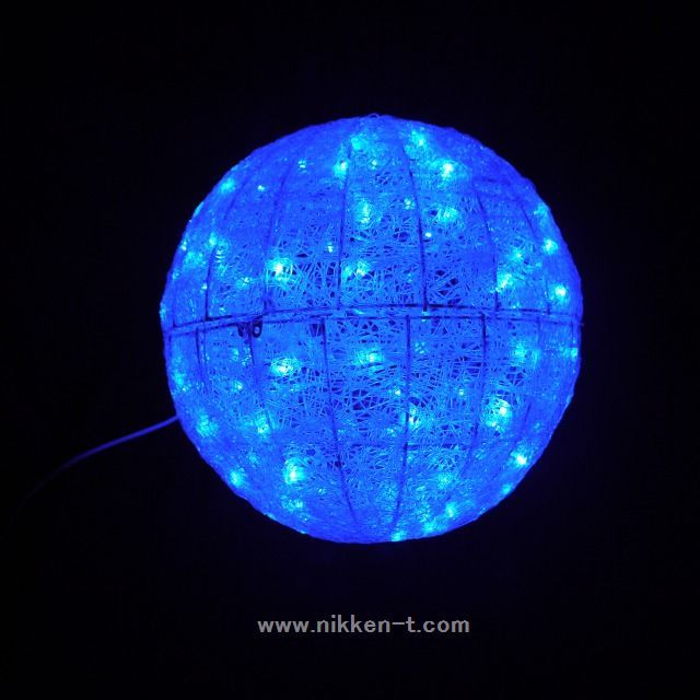 ４５φ　ブルー常点 　ＬＥＤグローボール　中