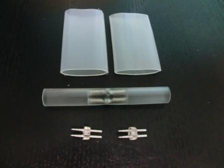 10mm、2芯、ロープ(チューブ)ライト、Ｉ型コネクタ、固定タイプ