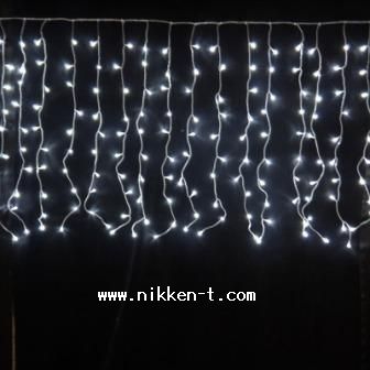 300球つららライト　Ver.1　ホワイト　パワーコード付　※在庫限り