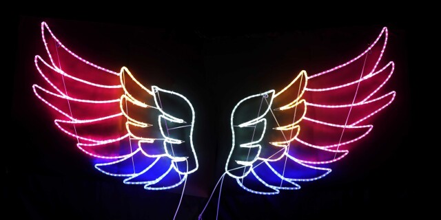 カラフルウィング　W220cm×H120cm　送料別途要