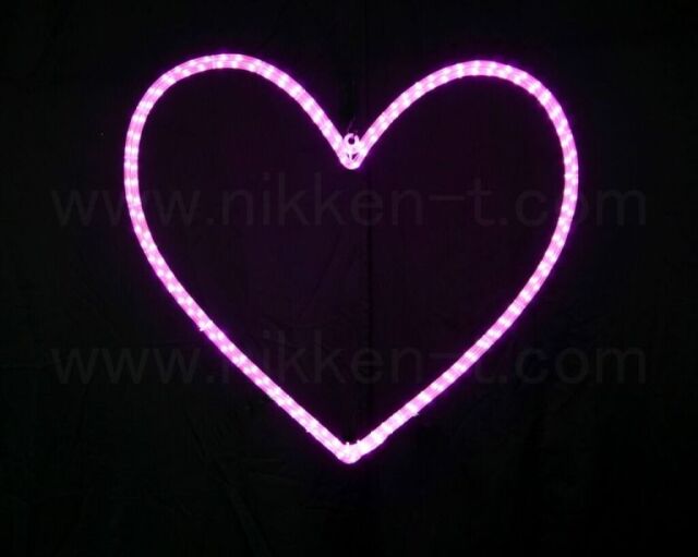 ハート70 ピンク　W78cmxH70cm　