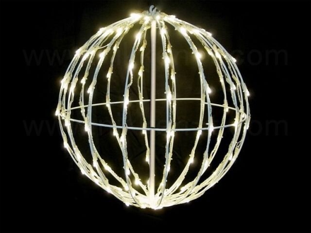 ラインボールφ50cm 電球色　折り畳み式