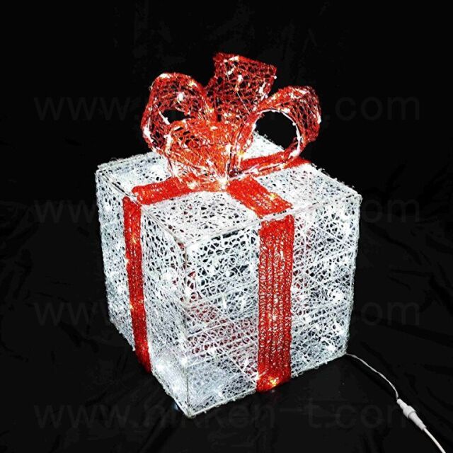 ギフトボックス　白　H60cm