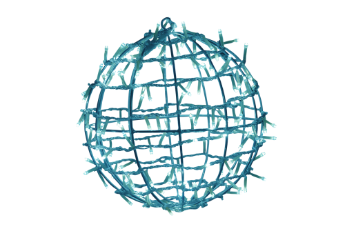35f パステルブルー常点 ｌｅｄフレームボール 小型