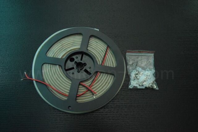 12V 5M 2列 両側配線 切断可 高品質 5050チップ 防水カバー付