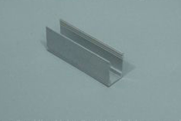 マウントクリップ、内寸幅10×高さ14mm、外寸幅12.5×高さ17.7mm、長さ50mm (LEDネオンフレックス幅9-10mm／高さ15-20mm用)