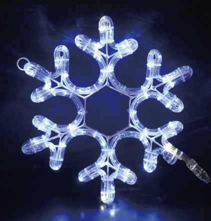 イルミネーション 屋外用 モチーフライト 雪 結晶 スノーフレー 星