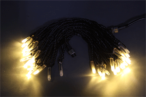 LEDイルミネーション トゥインクル ストリングライト 屋外用 防水 金属
