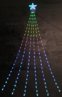 LEDタイマー付きナイアガラライトスペシャル　2,5ｍ　リモコン付