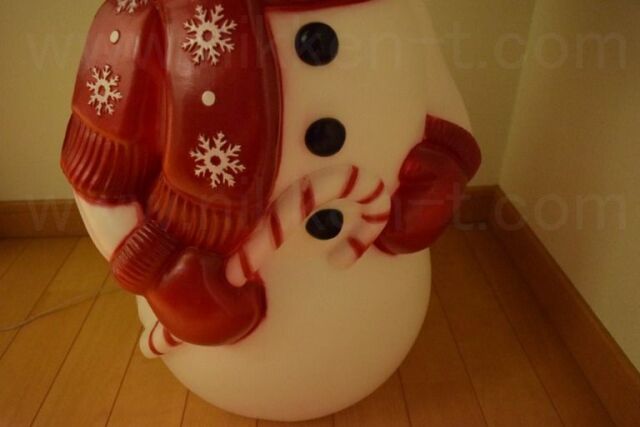 LEDブローライト スノーマン W35×H87×D31cm