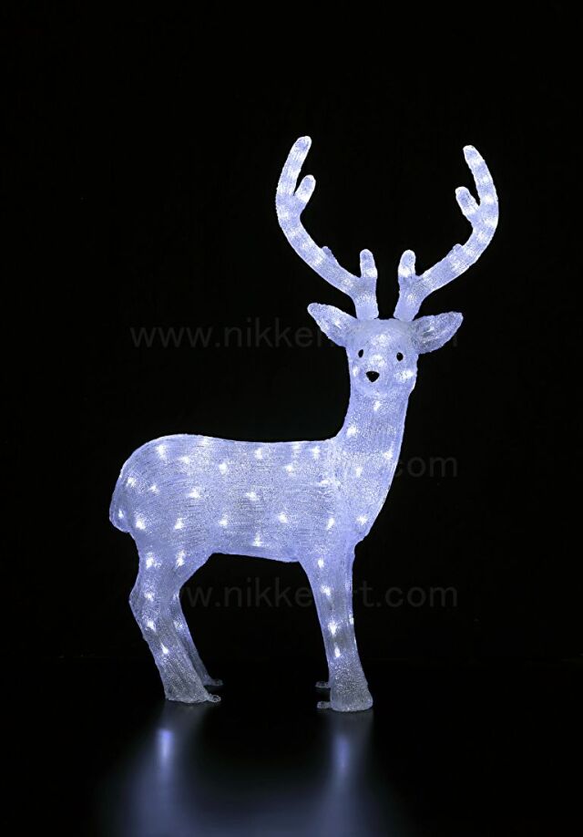 LEDクリスタルグランドトナカイ　高さ100ｃｍ　送料別途要