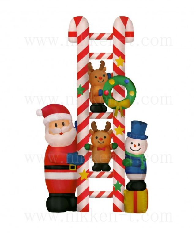 エアーディスプレイ クリスマス エアーサンタクロース エアー