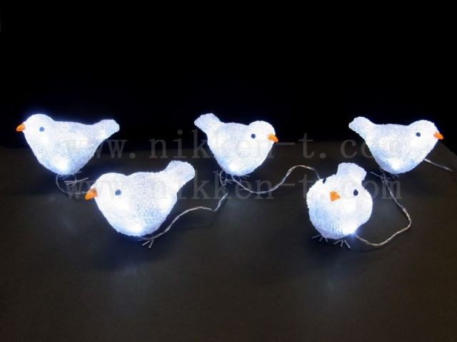 鳥（バード）イルミネーションモチーフ