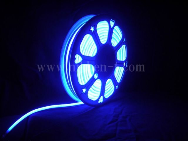 平型LEDネオンロープライト20ｍ LED2,400球 ブルー RY2