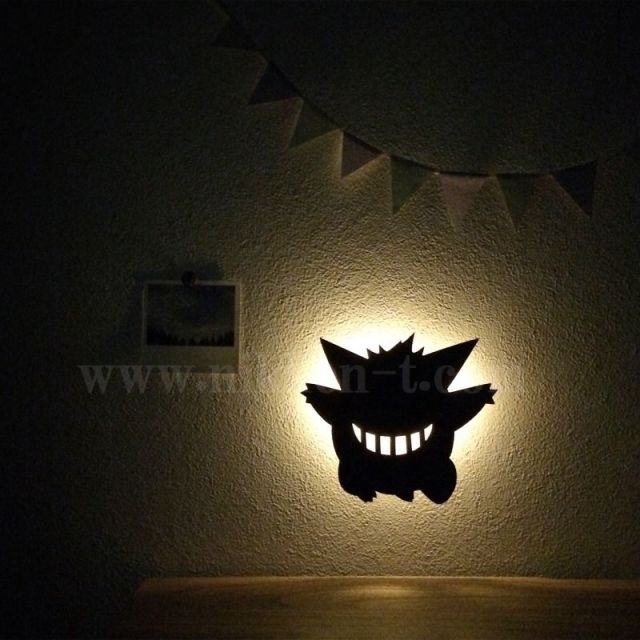 ポケモン LEDウォールライト ゲンガー ※電池別売り