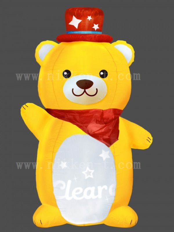 屋内用　エアーディスコライト　セールスベア　高さ１５０ｃｍ