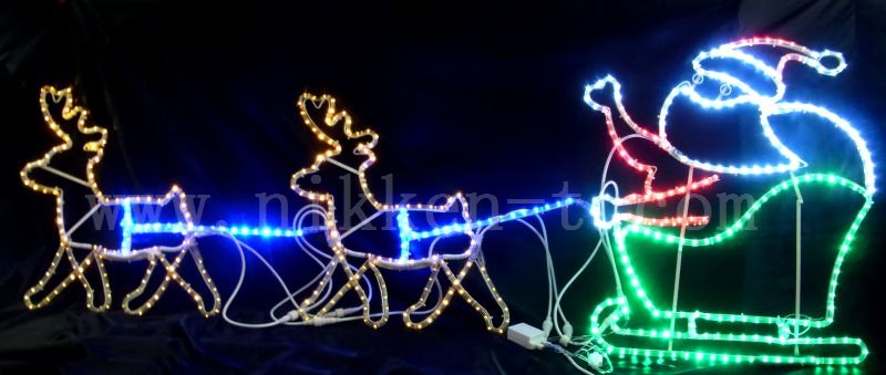 トナカイ＆プレゼントサンタ　送料別途要