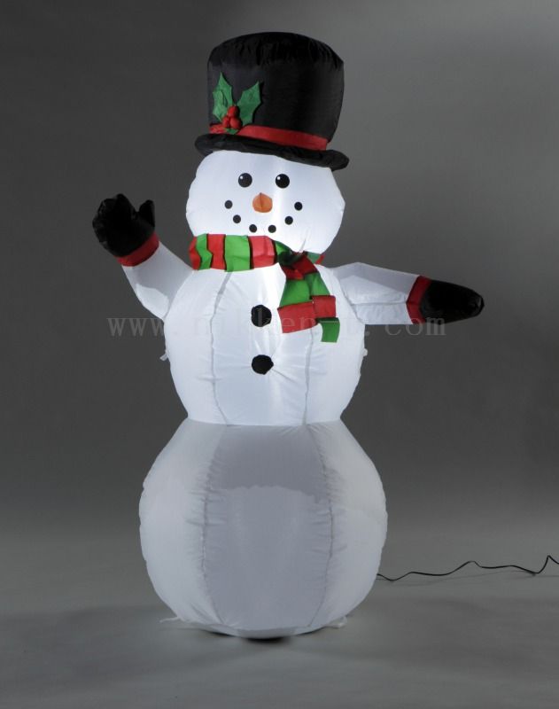 屋内用　エアーディスプレイ（Ｍ）　ハロースノーマン　高さ１２２ｃｍ