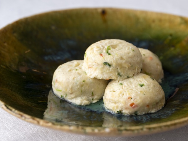 ゆばと野菜のふんわり豆富