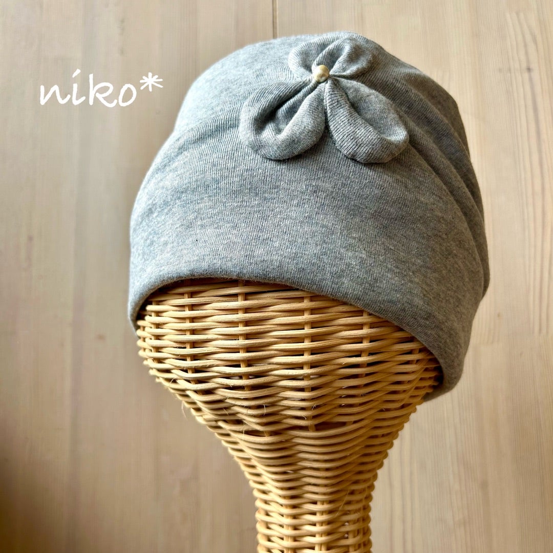 プレゼント医療用帽子(ケア帽子）通販はniko*へ。乳がん経験者が作る