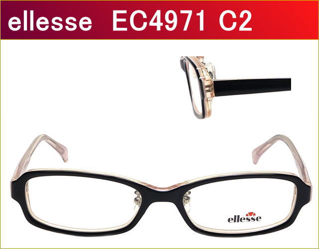 メガネ通販のブランド ellesse 度付きレンズ付き（近視,乱視,遠視,老眼鏡対応）眼鏡