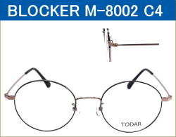 人気の普通サイズ丸メガネ【BLOCKER】 近視、乱視、老眼鏡にも最適