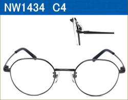 激安通販のメタルフレームメガネ,近視,乱視,老眼鏡にも