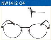 激安通販のメタルフレームメガネ,レンズ付き眼鏡　近視,乱視,老眼鏡にも
