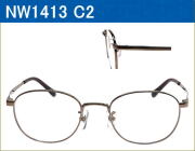 激安通販のメタルフレームメガネ,レンズ付き眼鏡　近視,乱視,老眼鏡にも
