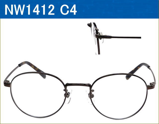 激安通販のメタルフレームメガネ,レンズ付き眼鏡　近視,乱視,老眼鏡にも