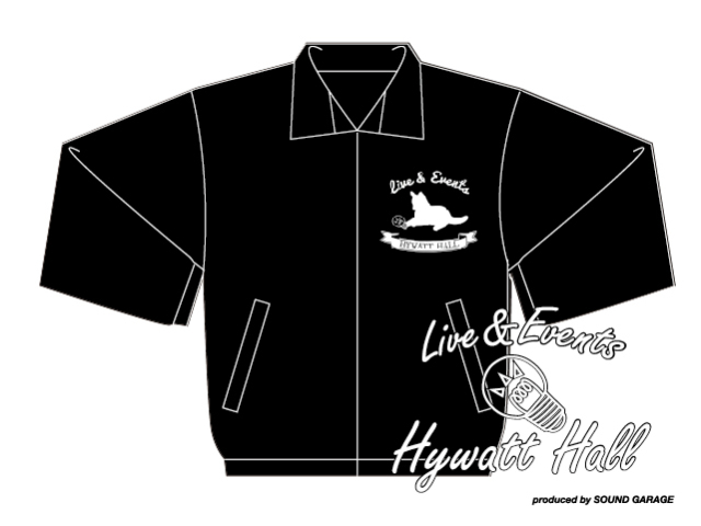 HYWATT HALL グッズ受注販売 NEW ロゴコーチジャケット