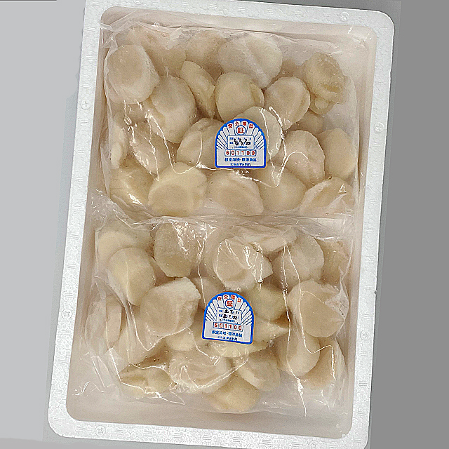 刺身用 冷凍ホタテ貝柱 2kg 訳あり品 上位グレード