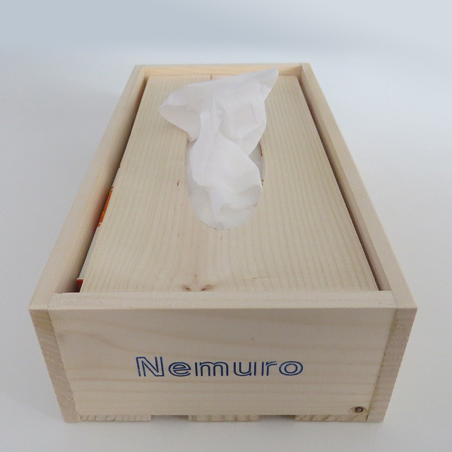 根室魚河岸茂魚箱ティッシュケース