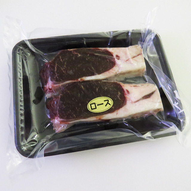 タイエー ユックのエゾ鹿肉ロースステーキ 100g×2