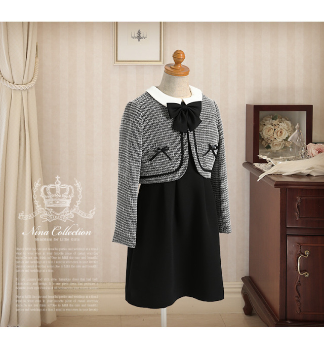 NICOLE CLUB KID’S　女の子 フォーマルスーツ　2点セット　入学式 NICOLE CLUB KID'S 女の子 フォーマルスーツ 2点セット 入学式