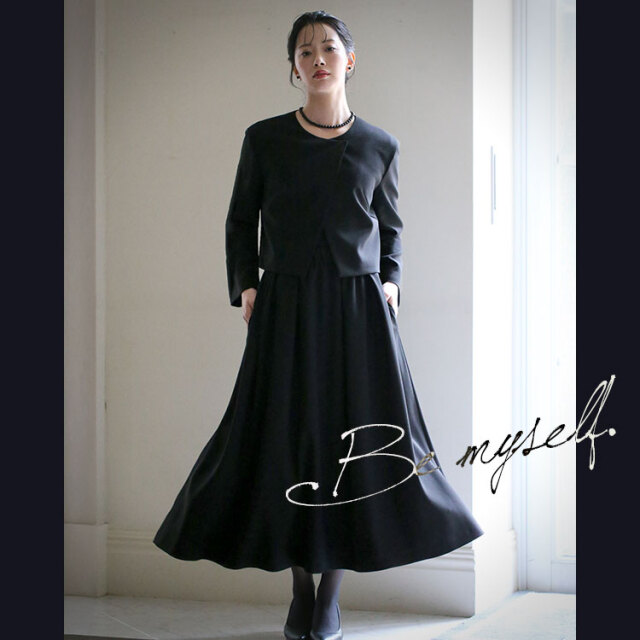 峯岸みなみさん ドラマ着用】 喪服 ブラックフォーマル レディース