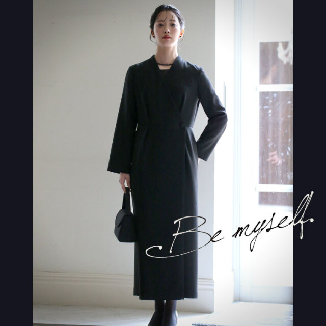 河井青葉さん ドラマ着用】 喪服 ブラックフォーマル レディース