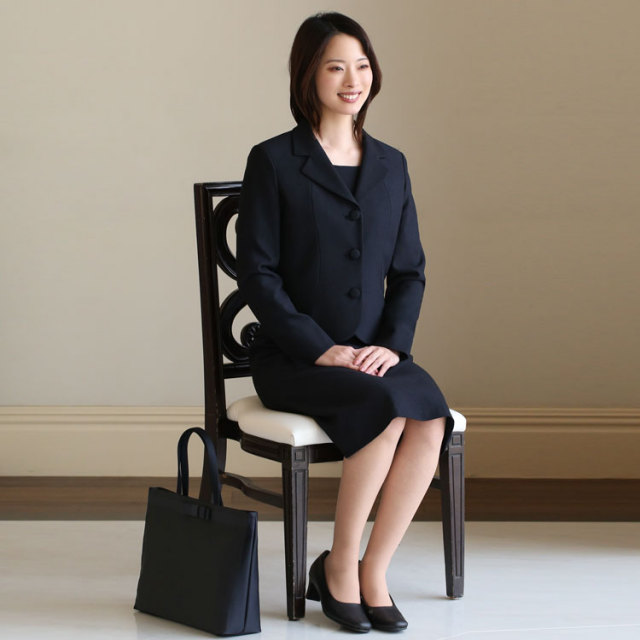 10％OFF】 お受験 スーツ 日本製 ウール100% レディース お受験スーツ  