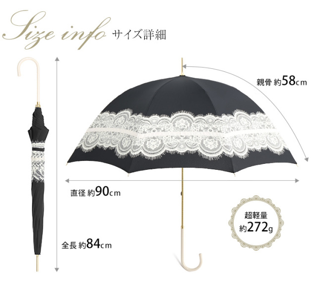 傘 レディース 長傘 雨具 雨 日傘 アンブレラ 母 ママ 女性 グログラン