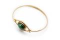 有田焼ブレスレット 釉薬グリーン