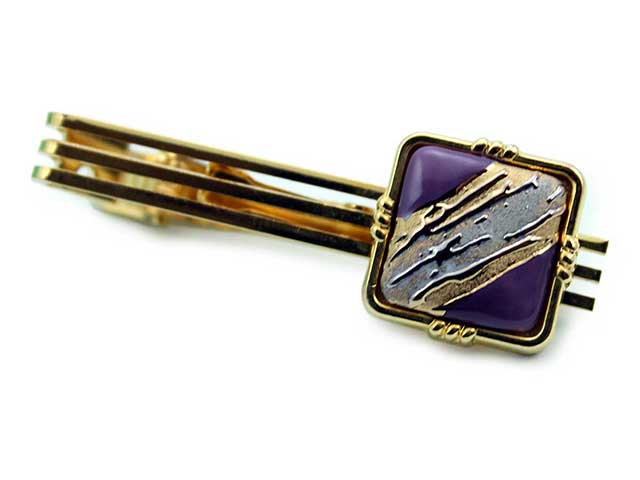 有田焼タイピン 流星マロン 角型