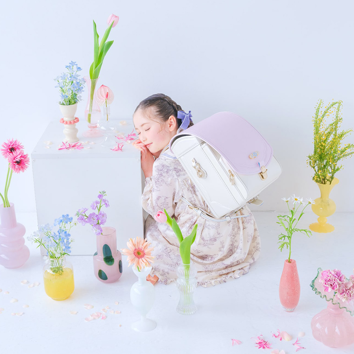 【☆毎日の通学が楽しくなるランドセル☆】　2027ニノニナランドセル『クロレ』　☆身幅調整が出来るランドセル☆　